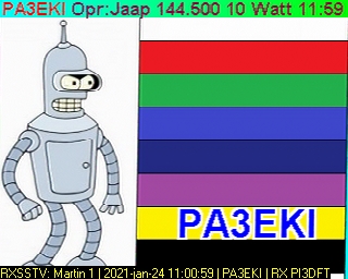 PA3EKI: 2021-01-24 de PI3DFT