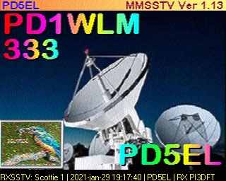 PD5EL: 2021-01-29 de PI3DFT