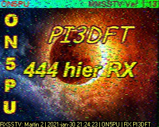 ON5PU: 2021-01-30 de PI3DFT