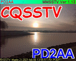 PD2AA: 2021-02-06 de PI3DFT