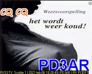 PD3AR: 2021-02-06 de PI3DFT