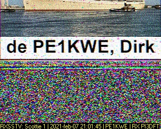 PE1KWE: 2021-02-07 de PI3DFT