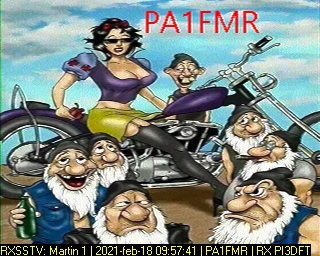 PA1FMR: 2021-02-18 de PI3DFT