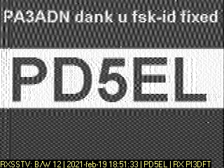 PD5EL: 2021-02-19 de PI3DFT