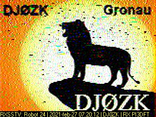 DJ0ZK: 2021-02-27 de PI3DFT