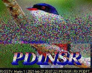 PD1NSR: 2021-02-27 de PI3DFT