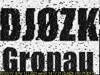 DJ0ZK: 2021-03-01 de PI3DFT