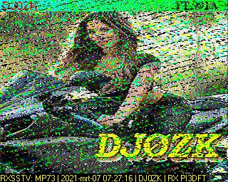 DJ0ZK: 2021-03-07 de PI3DFT