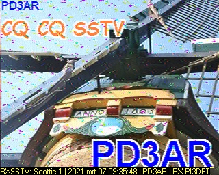 PD3AR: 2021-03-07 de PI3DFT