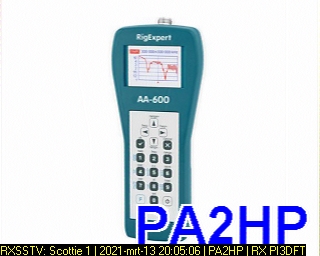 PA2HP: 2021-03-13 de PI3DFT