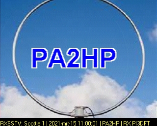 PA2HP: 2021-03-15 de PI3DFT