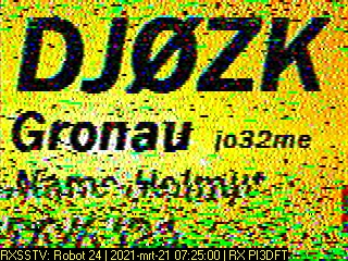 DJ0ZK: 2021-03-21 de PI3DFT