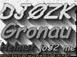 DJ0ZK: 2021-03-22 de PI3DFT