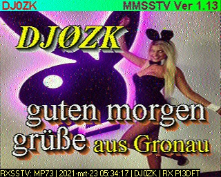 DJ0ZK: 2021-03-23 de PI3DFT