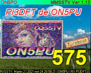 ON5PU: 2021-03-24 de PI3DFT