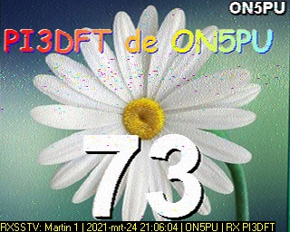 ON5PU: 2021-03-24 de PI3DFT