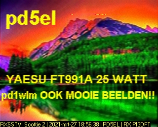 PD5EL: 2021-03-27 de PI3DFT