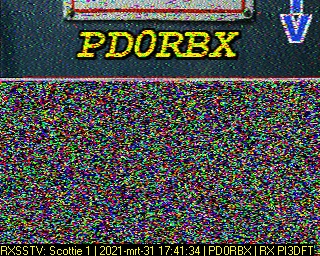 PD0RBX: 2021-03-31 de PI3DFT
