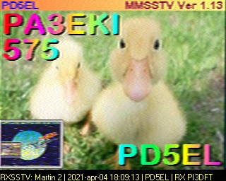 PD5EL: 2021-04-04 de PI3DFT
