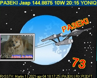 PA3EKI: 2021-04-04 de PI3DFT