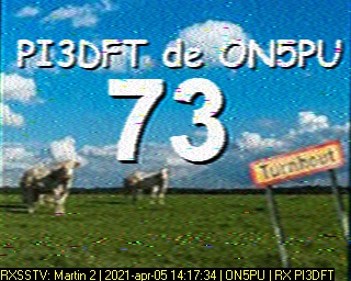 ON5PU: 2021-04-05 de PI3DFT