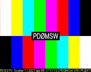 PD0MSW: 2021-04-05 de PI3DFT
