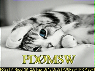 PD0MSW: 2021-04-06 de PI3DFT