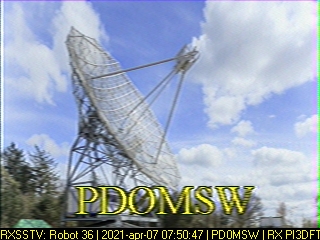 PD0MSW: 2021-04-07 de PI3DFT