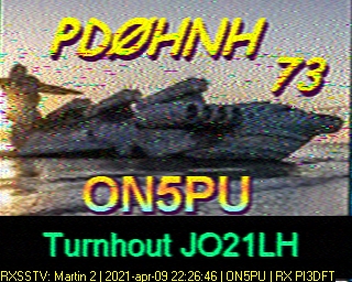 ON5PU: 2021-04-09 de PI3DFT