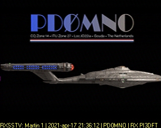 PD0MNO: 2021-04-17 de PI3DFT