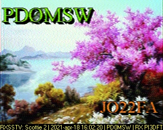 PD0MSW: 2021-04-18 de PI3DFT