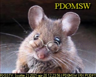 PD0MSW: 2021-04-20 de PI3DFT