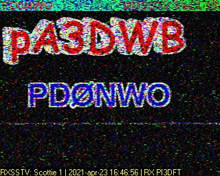 PD0NWO: 2021-04-23 de PI3DFT