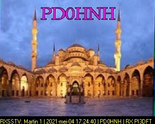 PD0HNH: 2021-05-04 de PI3DFT