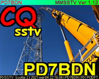 PD7BDN: 2021-05-04 de PI3DFT