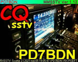 PD7BDN: 2021-05-05 de PI3DFT