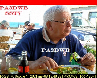 PA3DWB: 2021-05-06 de PI3DFT
