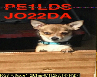 PE1LDS: 2021-05-07 de PI3DFT