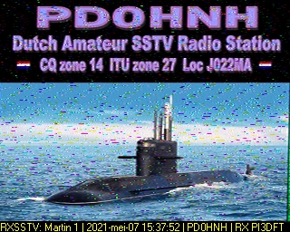 PD0HNH: 2021-05-07 de PI3DFT