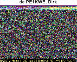 PE1KWE: 2021-05-09 de PI3DFT