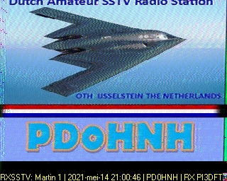 PD0HNH: 2021-05-14 de PI3DFT