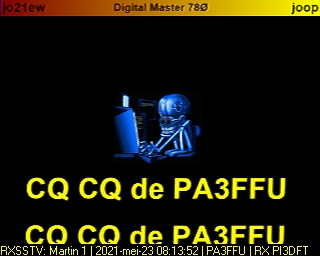 PA3FFU: 2021-05-23 de PI3DFT
