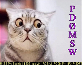 PD0MSW: 2021-05-24 de PI3DFT