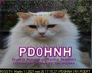 PD0HNH: 2021-05-26 de PI3DFT