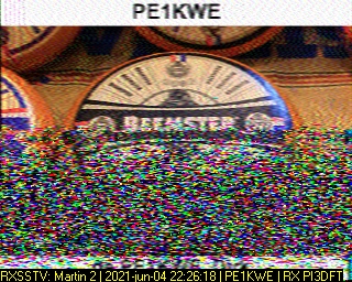 PE1KWE: 2021-06-04 de PI3DFT