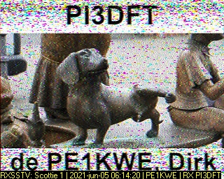 PE1KWE: 2021-06-05 de PI3DFT