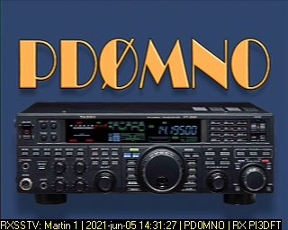 PD0MNO: 2021-06-05 de PI3DFT