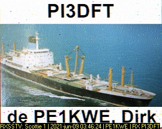 PE1KWE: 2021-06-09 de PI3DFT