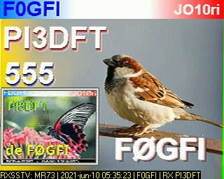 F0GFI: 2021-06-10 de PI3DFT