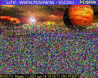 PD5HW: 2021-06-14 de PI3DFT